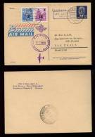 Brazil Brasilien 1954 FFC From East Germany Via KLM To Sao Paulo - Covers & Documents