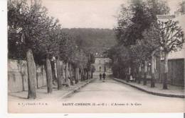 SAINT CHERON (S ET O) L'AVENUE DE LA GARE - Saint Cheron