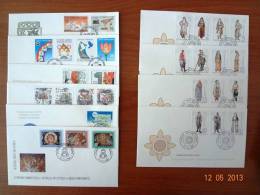 Cyprus 1994 Full Year Fdcs Including Definitive Issue - Covers & Documents