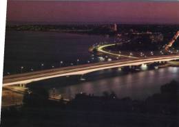 (161) Australia - WA - Perth Narrows Bridge At Night - Perth