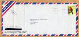 Enveloppe Air Mail Par Avion To Benelux Model Industries Edegem Belgium - Covers & Documents