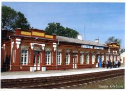 (352) Moldova Train Station Girbova - Moldavia