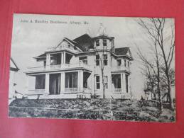 Albany Mo  John A Hundley Residence  1910  Corner Crease & Tear Botton Center      Ref 949 - Autres & Non Classés