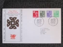 WALES DEFINITIVE ISSUES 24 FEB 1982 FDC - Gales