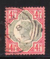 Great Britain 1887-92 Queen Victoria Jubilee Issue 4 1/2p Used - Oblitérés