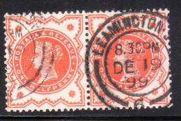 Great Britain 1887-92 Queen Victoria Jubilee Issue 1/2p Pair Used - Used Stamps