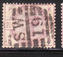 Great Britain 1883-84 Queen Victoria 2 1/2p Used - Oblitérés