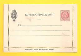 ENTIERS POSTAUX DANEMARK - Ganzsachen