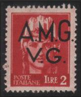 Venezia Giulia - Amministrazione Anglo-Americana - Lire 2 Carminio (n° 533) - 1945/47 - Nuovi