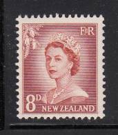 New Zealand MNH Scott #312 8p Queen Elizabeth II - Unused Stamps
