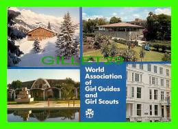 SCOUTS - GUIDES - WORLD ASSOCIATION OF GIRL GUIDES & GIRL SCOUTS - 4 MULTIVIEWS - - Movimiento Scout