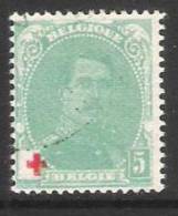 Belgie OCB 129 (0) - 1914-1915 Rode Kruis