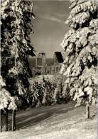 AK Oberhof, Hotel Panorama, Gel, 1974 (Winterwald Blick) - Oberhof