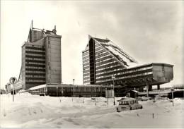 AK Oberhof, Interhotel Panorama, Beschr, 1974 (Wartburg) - Oberhof