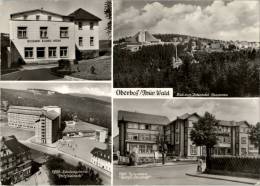 AK Oberhof, Heime Eiling, Weineck, Dimitroff, Panorama, Gel, 1979 - Oberhof