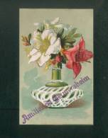 AK Allemagne - Amitiés De GERMERSHEIM ( Vase Bouquet Fleurs Paillettes ) - Germersheim