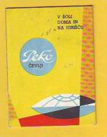 Old Pocked Calendar - 1963, Peko, Tržič, Slovenija - Tamaño Pequeño : 1961-70