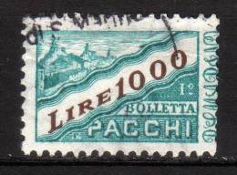 SAN MARINO - 1965/72 YT 47 USED PACCHI - Pacchi Postali