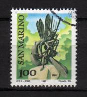 SAN MARINO - 1987 YT 1154 USED - Used Stamps