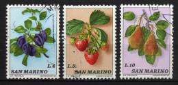 SAN MARINO - 1973 YT 840+841+842 USED - Used Stamps