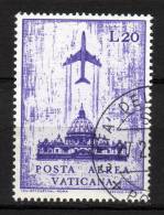 VATICANO - 1967 YT 47 USED PA - Luchtpost