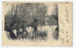 91 - SAVIGNY-SUR-ORGE - LA PASSERELLE - PRÉCURSEUR 1903 - Savigny Sur Orge