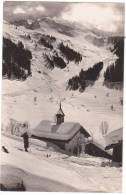 Delcampe - 2216.  LA  CLUSAZ  (Haute-Savoie).  Chapelle  Du  Fernuy  Et  Pointe  De  L´Aiguille. - La Clusaz