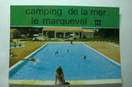 D 44 - Les Moutiers En Retz - Camping De La Mer - Le Marqueval III - La Piscine - Les Moutiers-en-Retz