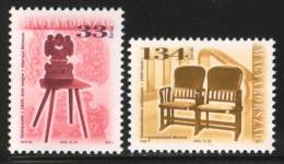 HUNGARY - 2002. Antique Furnitures / Chairs  MNH!!  Mi 4718-4719. - Ongebruikt