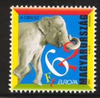 HUNGARY - 2002. EUROPA / Circus / Elephant MNH!!  Mi 4727. - Nuovi