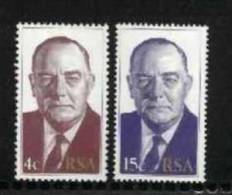 REPUBLIC OF SOUTH AFRICA, 1978, MNH Stamp(s) B.J. Vorster,   Nr(s) 546-547 - Unused Stamps