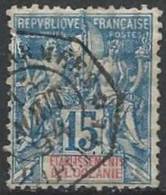 OCEANIE - 15 Groupe Oblitéré CORRESPONDANCE D´ARMEES PAPEETE 15 AOUT 94 TB - Used Stamps