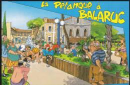 CPM PETANQUE BALARUC DESSIN  C PELET - Pétanque