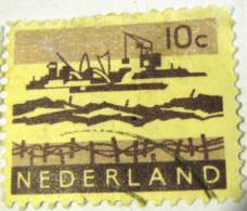 Netherlands 1962 Delta Excavations 10c - Used - Usati
