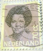 Netherlands 1981 Queen Beatrix 70c - Used - Oblitérés