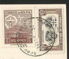 BOLIVIA La Paz Llama Alpaca Lama 1952 - Bolivia