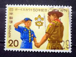 Japan - 1972 - Mi.nr.1167 - Used - 50 Years Scouting In Japan - - Oblitérés