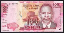 MALAWI  : Banconota 100 Kwacha - 2012 - FDS - Malawi