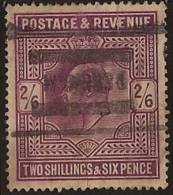 GB 1902 2/6 Purple KE VII SG 262 U RV2071 - Non Classificati