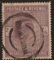 GB 1902 2/6 Lilac KE VII SG 260 U RV2064 - Non Classificati