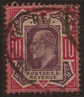 GB 1902 10d Purple And Red KE VII SG 256 U RV2057 - Sin Clasificación