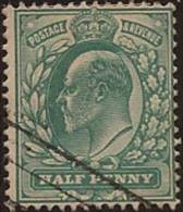 GB 1902 1/2d Dull Blue-green KEVII SG 215 U RV2011 - Non Classificati