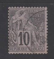 Fr. Colonies  Scott No. 50  Used     Year  1881 - Autres & Non Classés