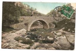 OLLIOULES-LE PONT D'EVERTOS -1912 - Ollioules