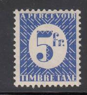 Fr. Colonies  Scott No. J31  Unused     Year  1945 - Andere & Zonder Classificatie