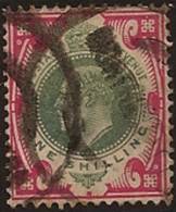 GB 1902 1/- Green And Red KE VII SG 257a U RV2062 - Sin Clasificación