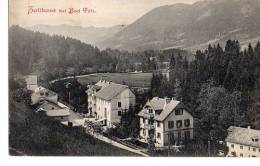 Litho Zollhaus Bei Bad Tölz Wohnhäuser Sw Um 1900 - Bad Toelz