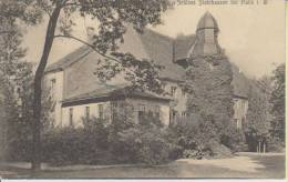 Litho Halle In Westfalen Schloss Steinhausen 7.10.1907 Nach Cassel Wilhelmshöhe - Halle I. Westf.