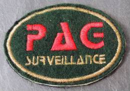 Patch à Coudre - écusson Tissu - Société Surveillance PAG - Escudos En Tela