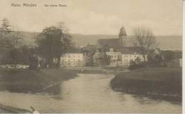 Litho Hann.Münden Dei Kleine Weser Wohnhäuser Sw Um 1910 - Hannoversch Münden